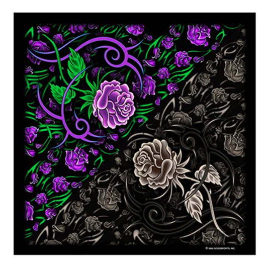 Wholesale Deluxe Tribal Rose Bandana Individually Packaged (Sold by the piece or dozen)