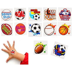 Sports Tattoos kids Toys In Bulk- Assorted