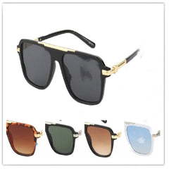 Wholesale Men Square Lenses Sunshades MOQ -12 pcs