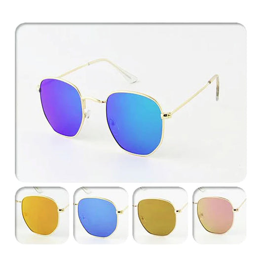 Wholesale Mirror Lenses Sunglasses- Assorted