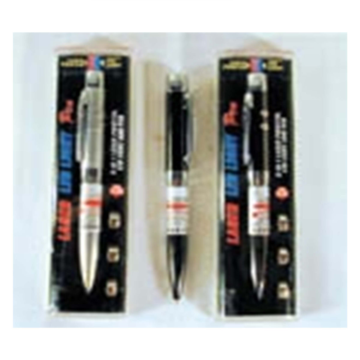 Wholesale Laser Pointer Writing Pens - 2-in-1 Pen with Laser Pointer and LED Blue Light  (Sold by the piece)