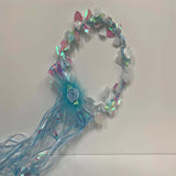 Wholesale Deluxe Kids Halos with Streamers Sparkling Princess Accessories (Sold by the dozen)