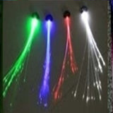 Wholesale Light Up Flashing Fiber Optic Hair Clip -14"