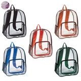 Clear Backpack - 13" x 18" x 6" inch