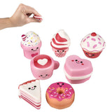 Assorted Valentine Fun Treats Micro Squish Toys for Kids