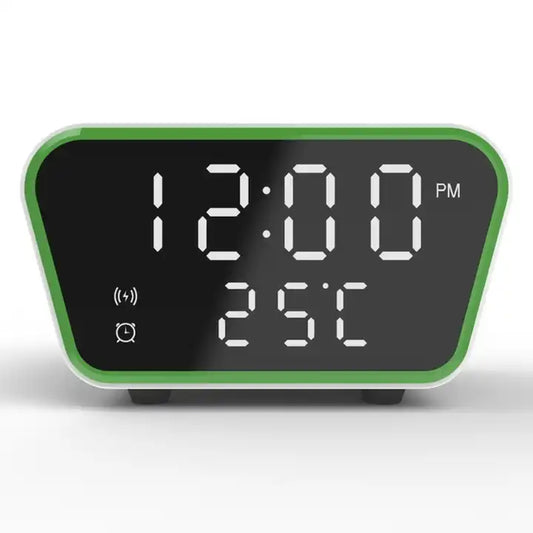 Wireless Alarm & Phone Charging Smart Clock - Assorted