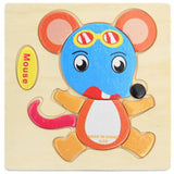 Big Shape Wooden Puzzle For Kids