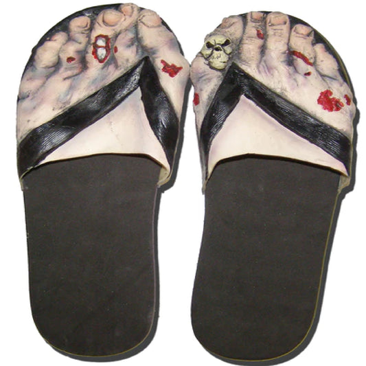 Wholesale Zombie Crazy Big Foot Sandals Feet For Halloween Parties (MOQ-6)