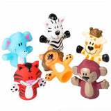Zoo Animal Finger Puppet Toys In Bulk- Assorted