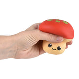Mushroom Puffer Soft Fidget Squeeze Kids Toy- Assorted