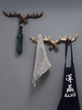 2907BA American Retro Antlers Decorative Hook Wall Hanging Coat Hook Creative Clothing Store Hallway Wall Decorations Key Hook