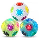 Glow Puzzle Fidget Ball Kids Toy- Assorted