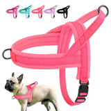 1009GP Soft No Pull Small Medium Dog Harness Nylon Pitbull Dog Puppy Harnesses Padded Pet Vest Adjustable for Small Dog Chihuahua Pug