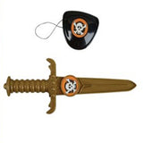 Pirate Dagger with Eye Patch For Kids In Bulk