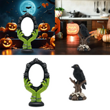 0709BA Halloween Statue Decoration Collectible Gift Crafts Resin Figurine Ornament Sculpture for Indoor Office Fireplace Desk Bedroom