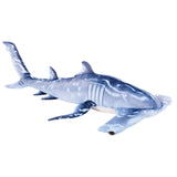 35" Blue Hammerhead Shark Plush – Soft, Cuddly, and Realistic Ocean Companion