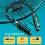 Waterproof Long Battery Neckband Earphones