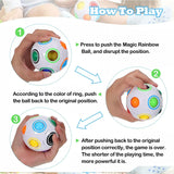 Glow Puzzle Fidget Ball Kids Toy- Assorted