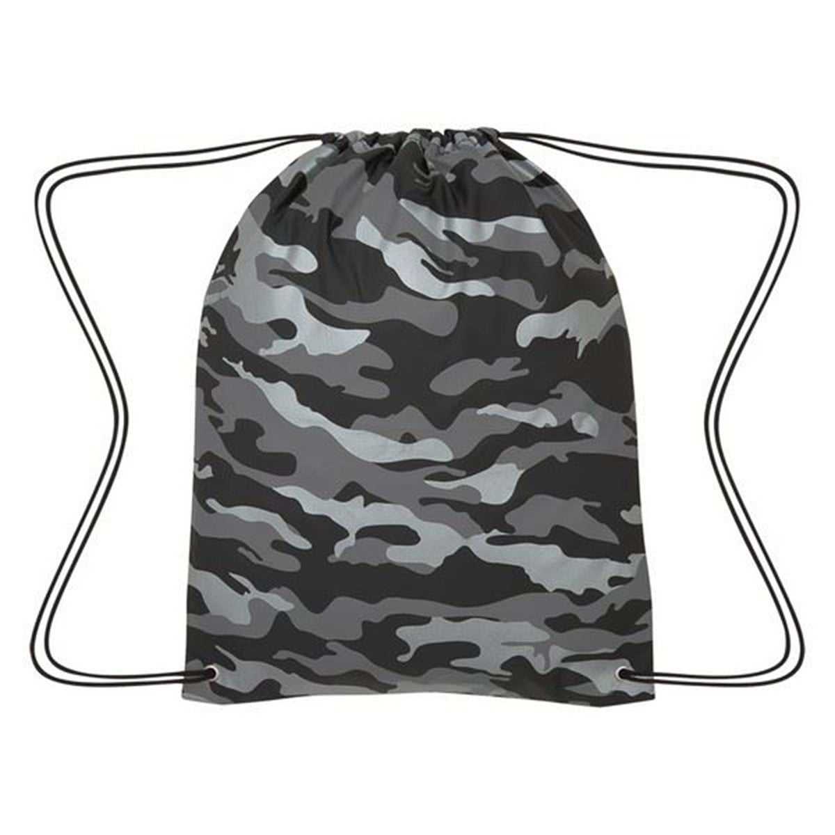 Wholesale Camo Drawstring Sports Pack- Assorted