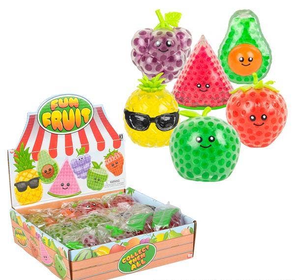 Buy 3" SQUEEZY BEAD FUN FRUIT in Bulk