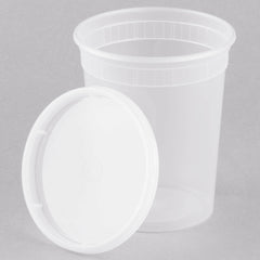 32OZ DELI CONTAINER HARD COMBO PACK 240 Pcs