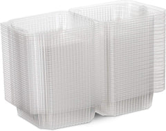 5" CLEAR HINGED CONTAINER 4/125