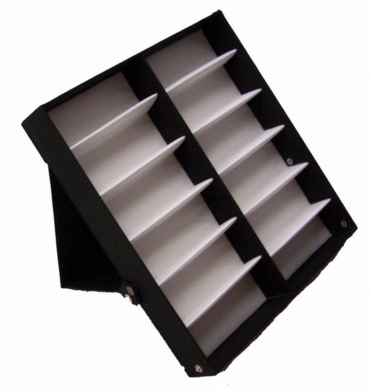 Wholesale 12 PAIR BLACK COVER SUNGLASS COUNTER TRAY (Sold by the piece) *- CLOSEOUT $ 9.50 EA