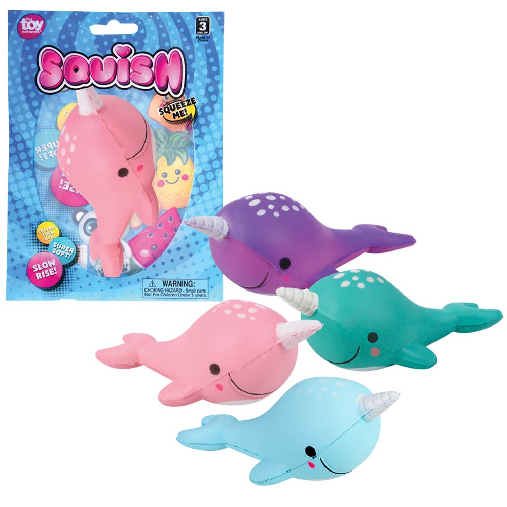 Buy SQUISH NARWHAL 5" in Bulk