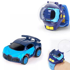 USB charging cartoon RC small car toy mini watch remote control car