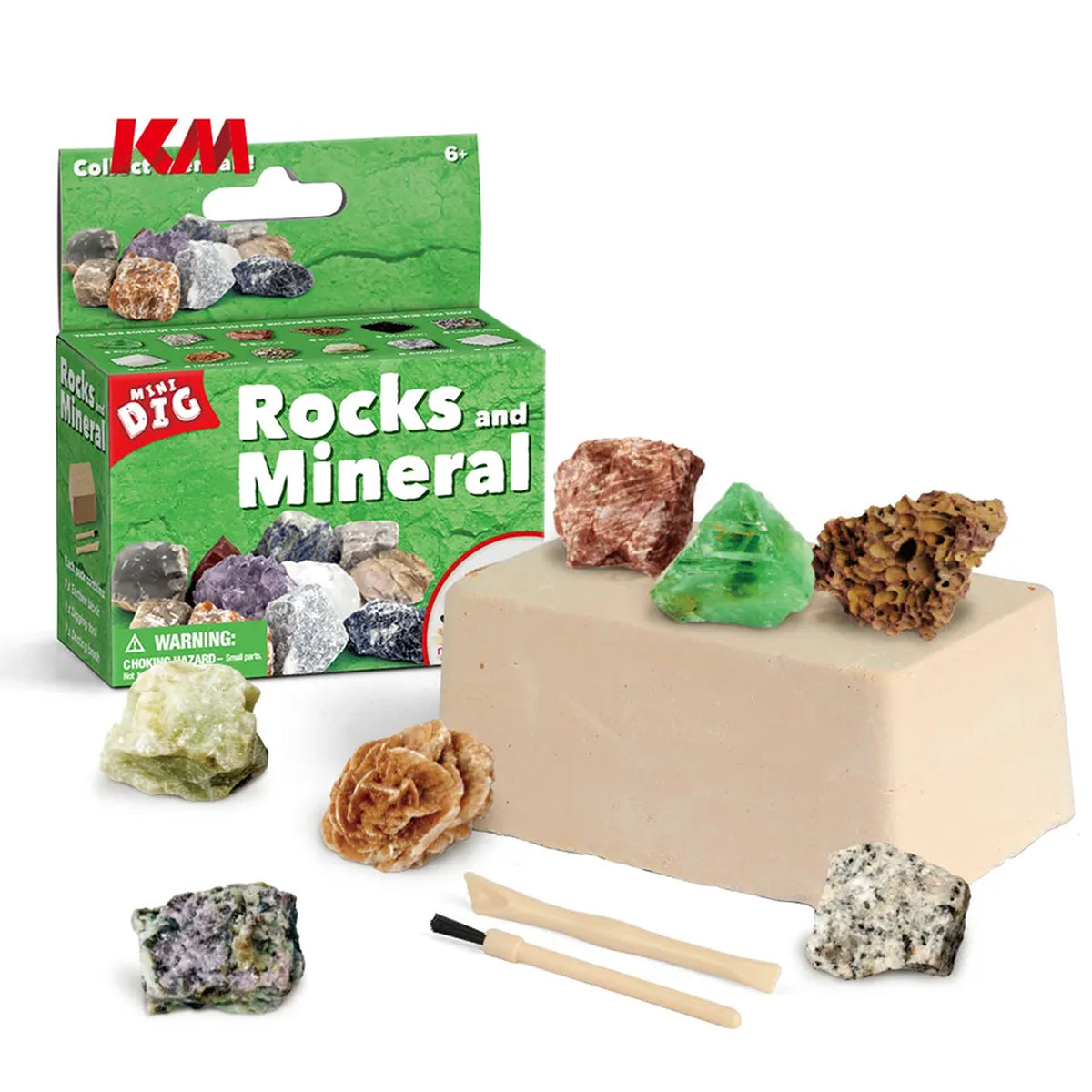 Excavation Mini Rock Dig Toy Set