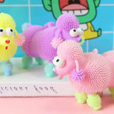 Relaxing and Fun Colorful Rubber Bouncy Poodle Kids Toy