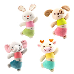 4 Cartoon Animal Design Dancing Dolls for Kids | Cute Rabbit, Lovely Dog, Colorful Elephant