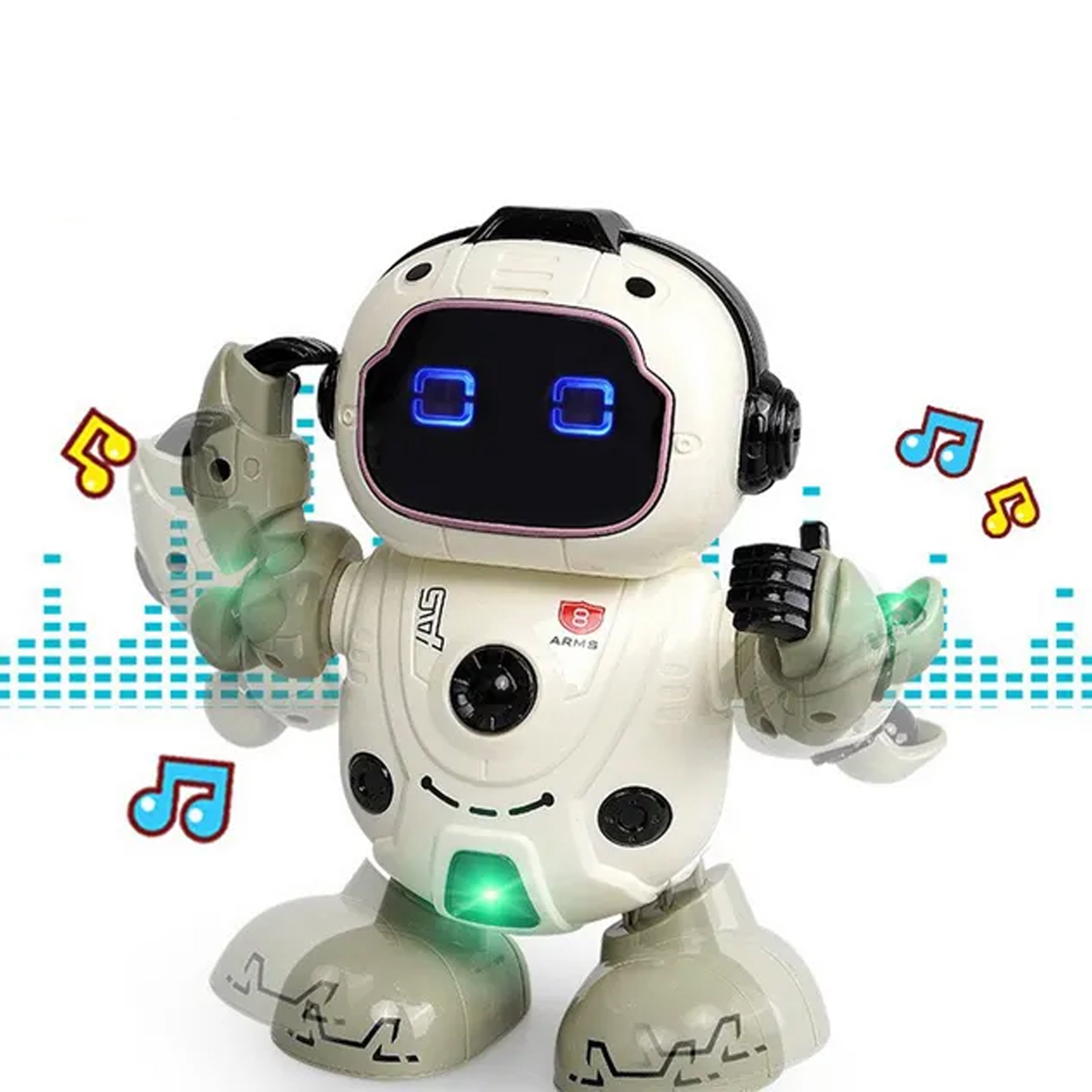 Dancing Smart Electric Robot Toy with Lights and Music - Perfect Juguete for Kids