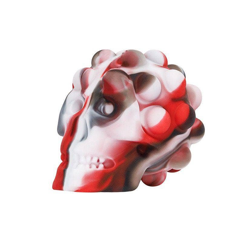 Skull Shaped Squeeze Fidget Ball