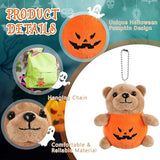 Plush Pumpkin Teddy Bear