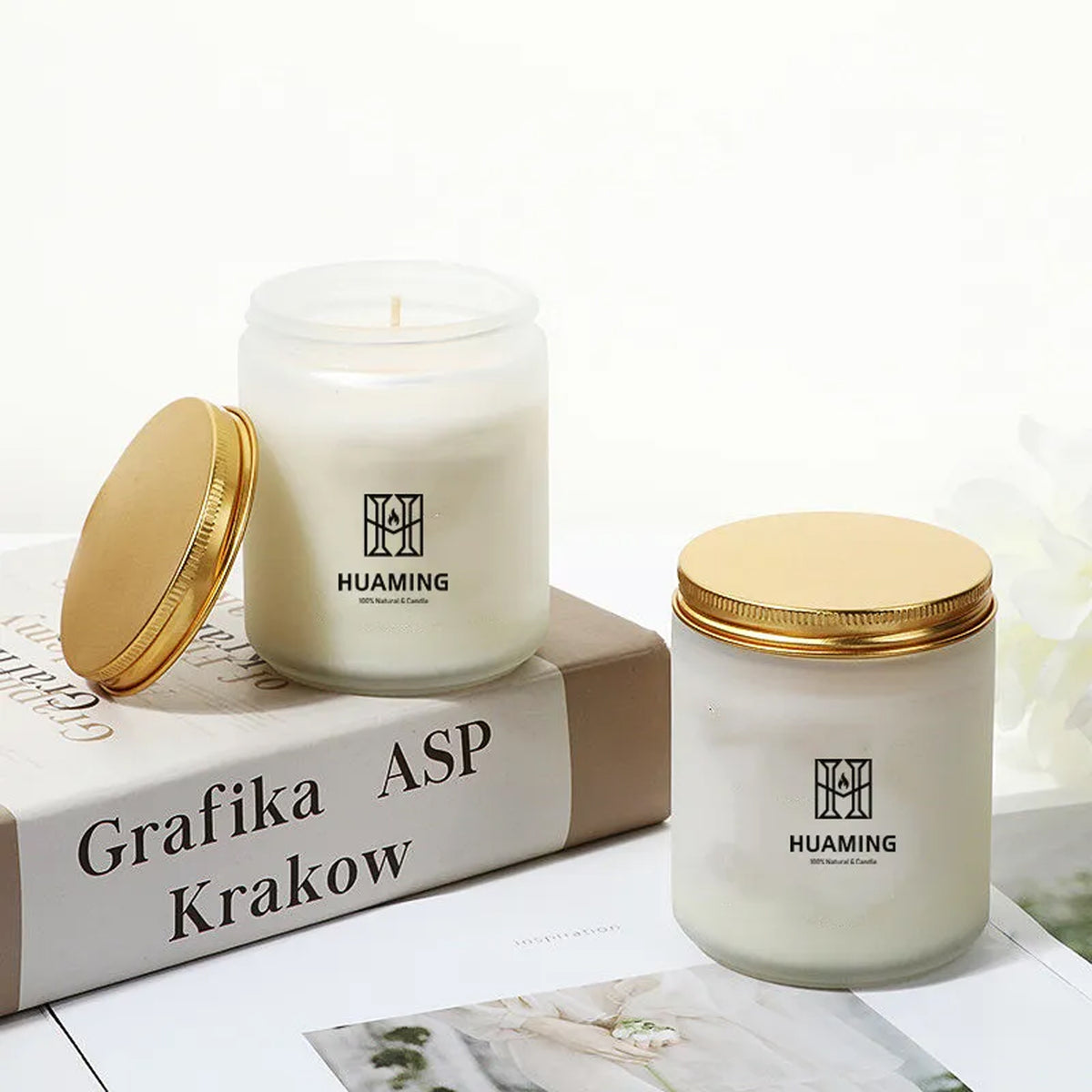 Organic Soy Wax Scented Candle for Wholesale - Create a Calming Ambience