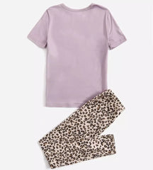 Pants Shirt Set for Little Girls