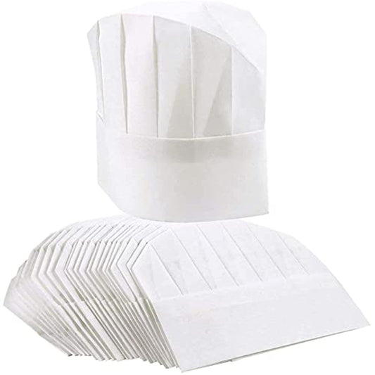 Paper Chef Hats Wholesale Bulk Lot 24 Pieces