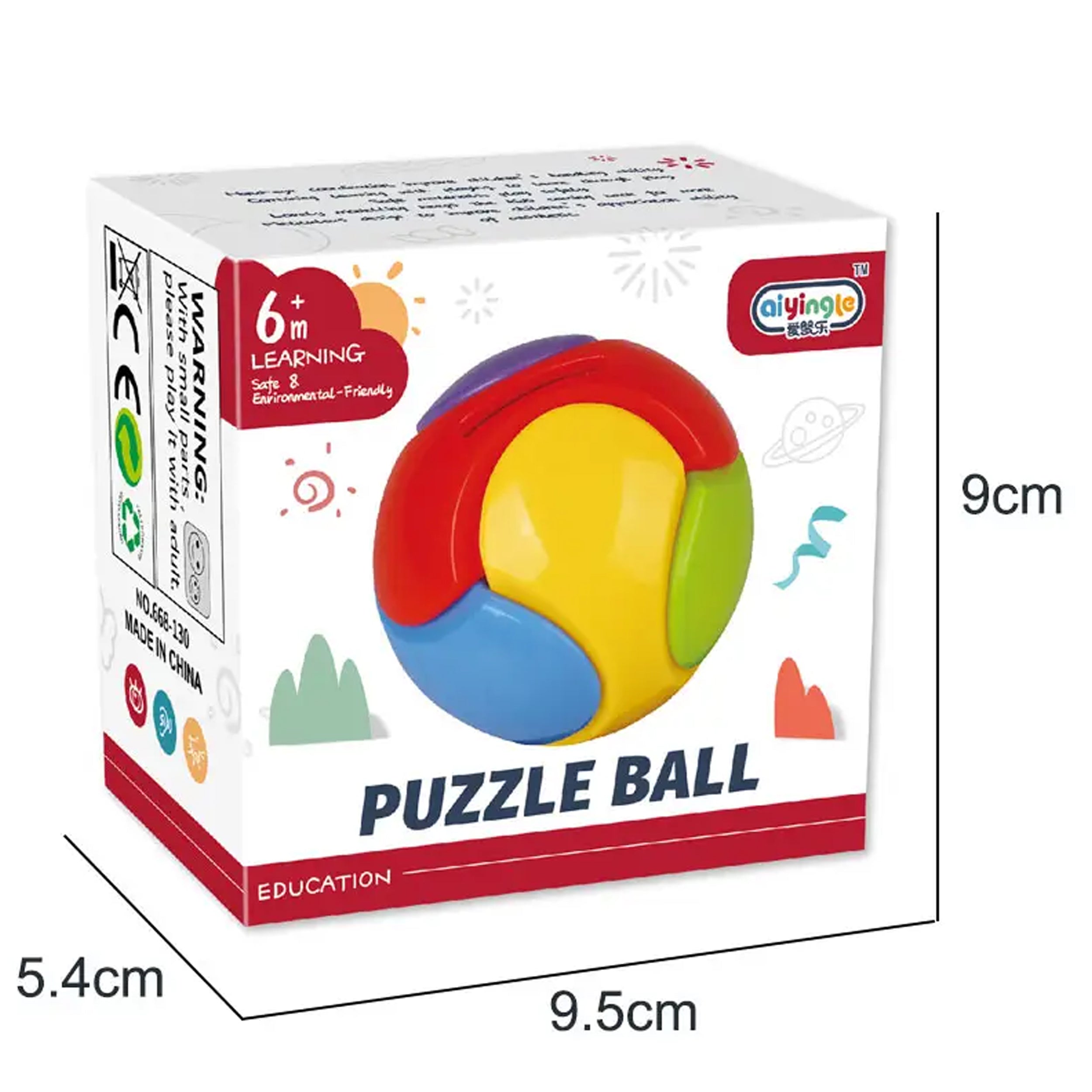 3D Blocks Puzzle Ball for Kids