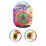 3D Plastic Colorful Magic Star Toy