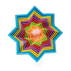 3D Plastic Colorful Magic Falling Star Toy
