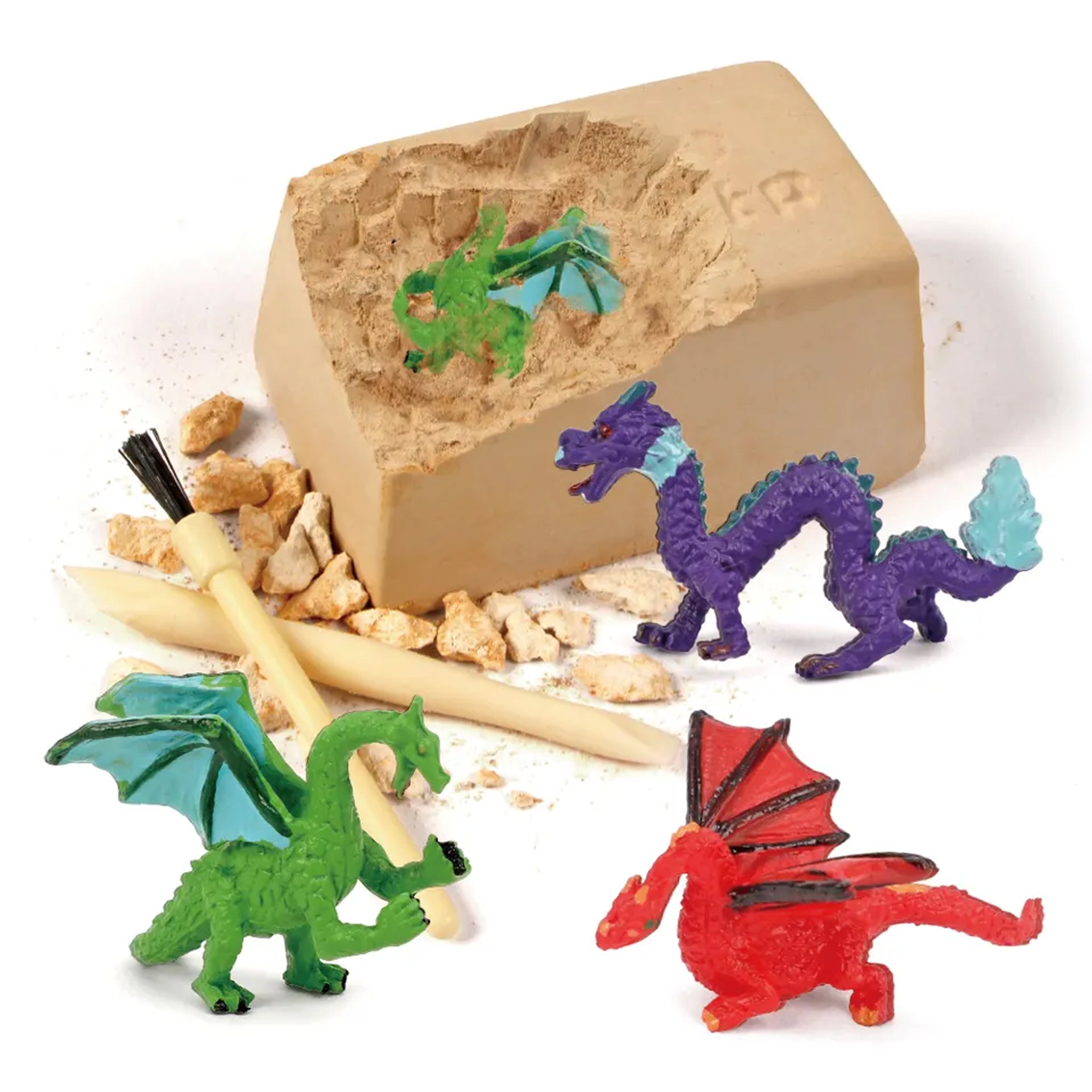 Educational Mini Dragons Dig for Schooling Kids Toy