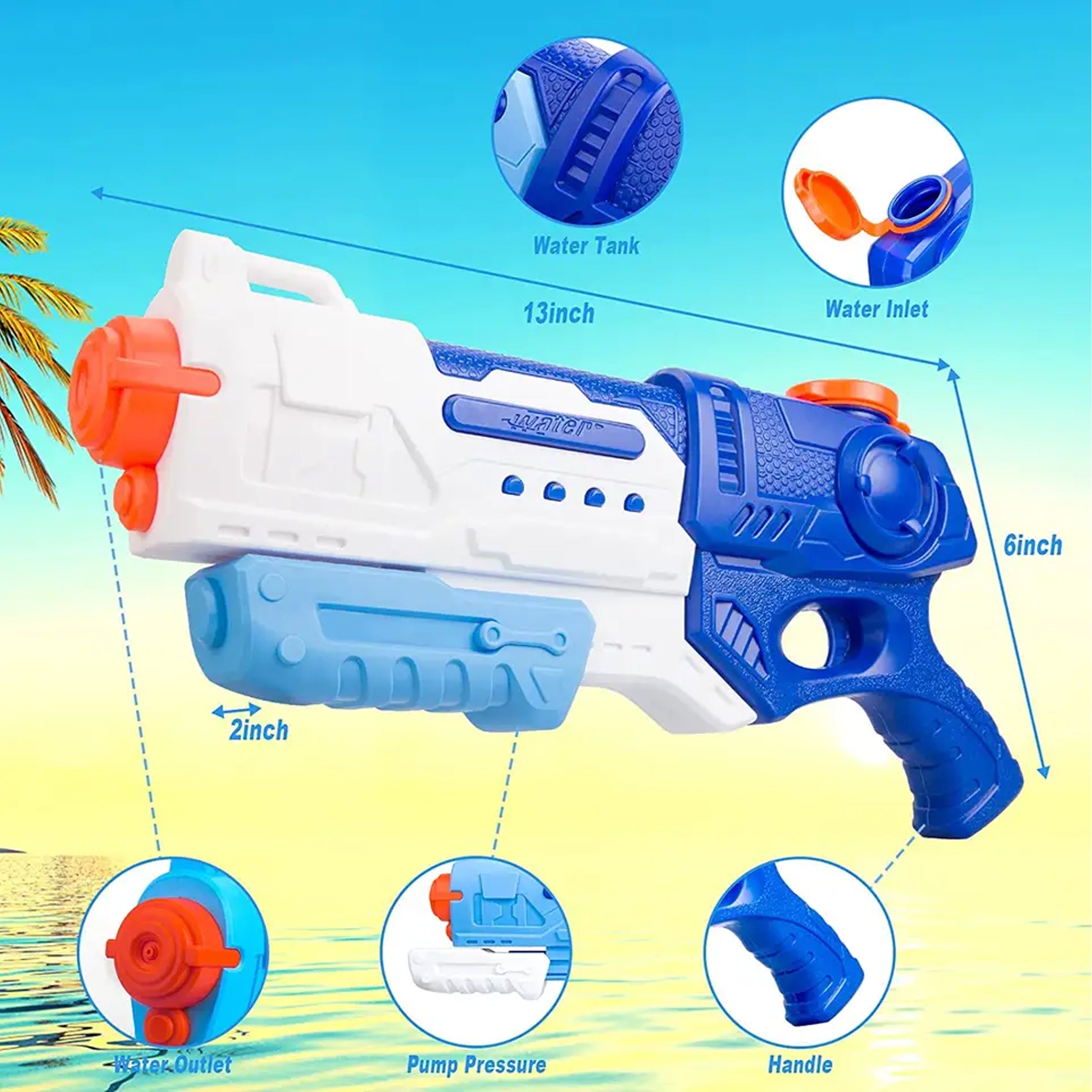 Water Air Gun Toys
