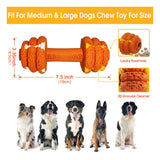 Dumbbell Teeth Cleaning Dog Toy