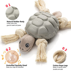 Turtle Dog Chew Toy