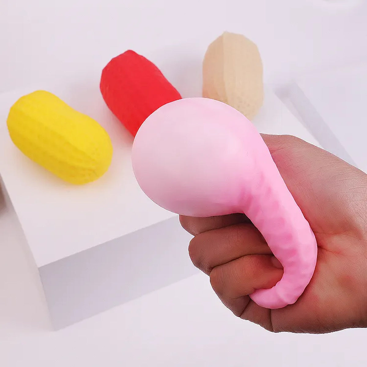 Relieve Stress with Creative Peanut Squeeze Ball Fidget Toys