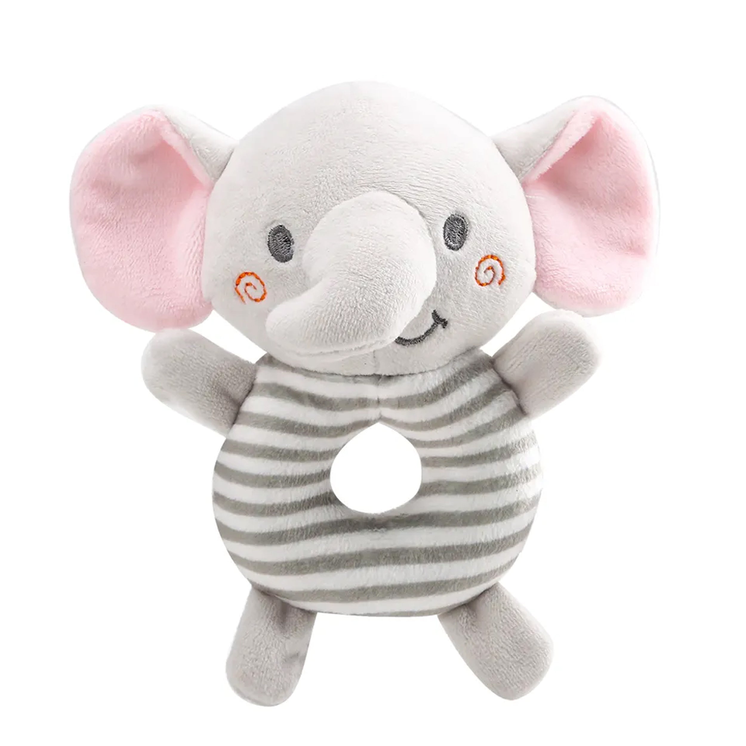 Baby Animal Cartoon Plush Rattle Toys | Soft Hand Bell | 4 Cute Designs Available