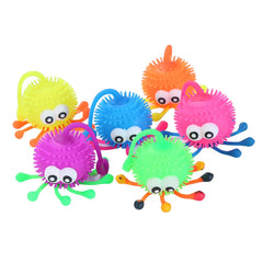 Colorful Sticky Ball Octopus Puffer Ball Led Funny Stress Relief Fidget Toy