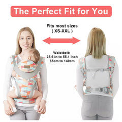Carry Your Baby with Ease: Kangaroo Baby Carrier Bag Infants Front and Back Baby Carrier Backpack
