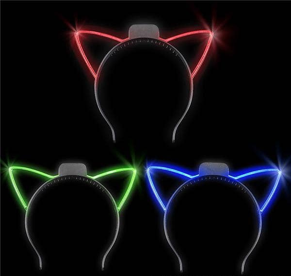 Buy LED CAT EAR HEADBAND in Bulk